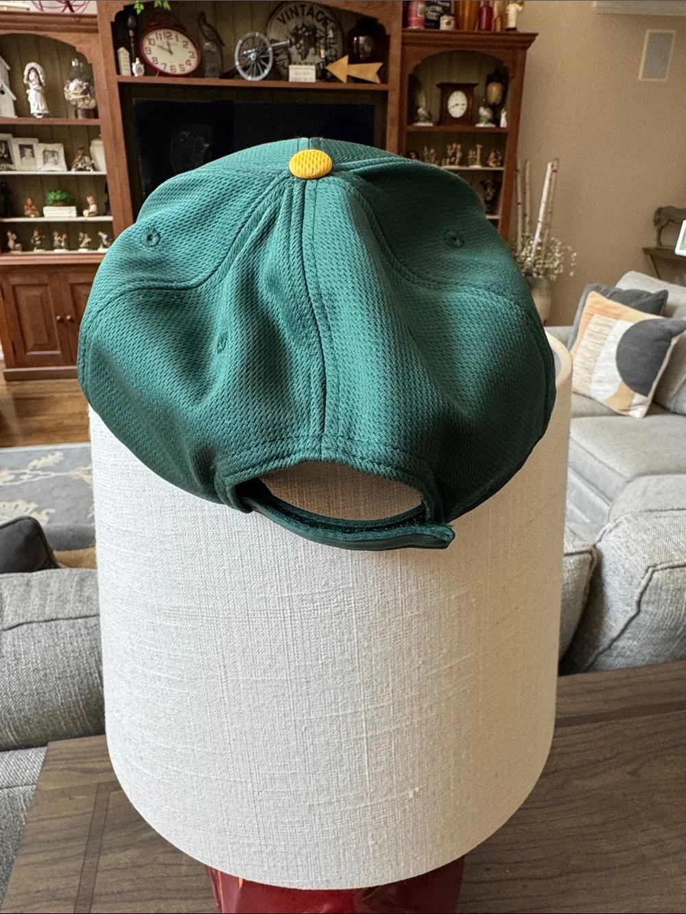 Oakland A's Green and Yellow Baseball Cap